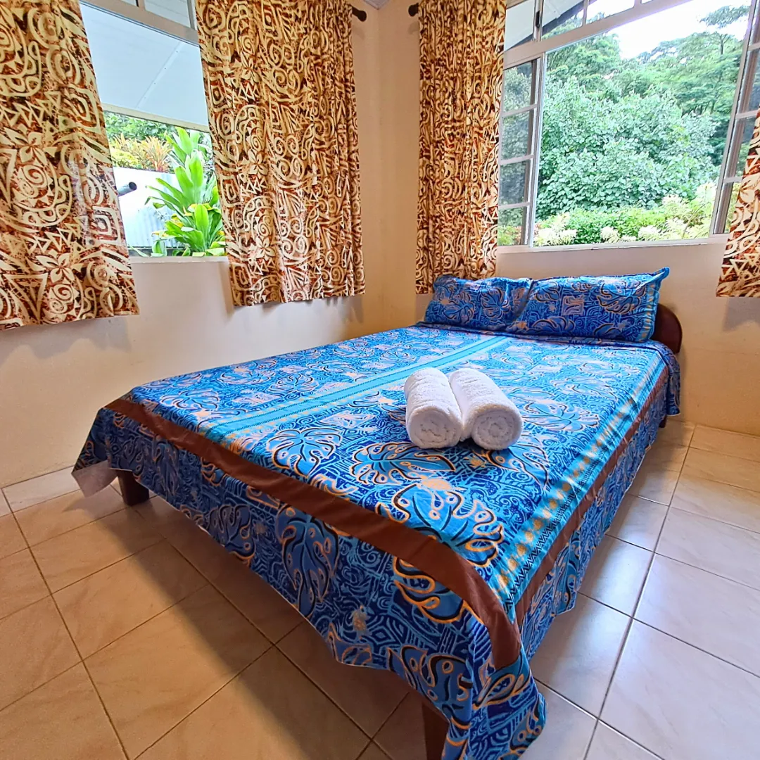 Seconde chambre climatisée Hutiarii House Raiatea