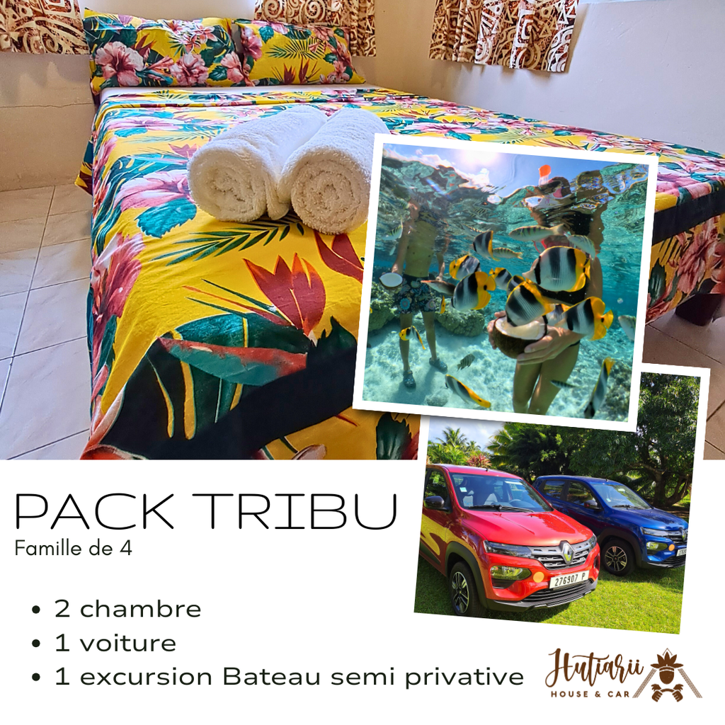 Pack TRIBU famille de 4