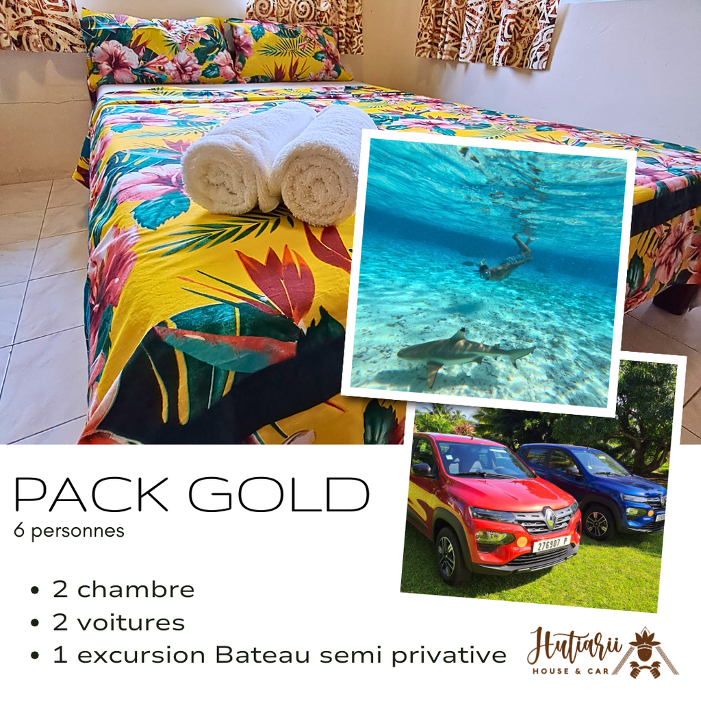 Gold Group Package for 6 people